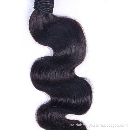 virgin cuticle aligned hair body wave 9a 100%  human hair extension curly  bundles